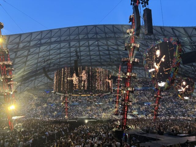 Ed Sheeran à l'Orange Vélodrome (Crédit Gomet')