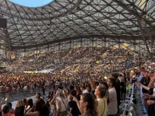 Ed Sheeran à l'Orange Vélodrome (Crédit Gomet')