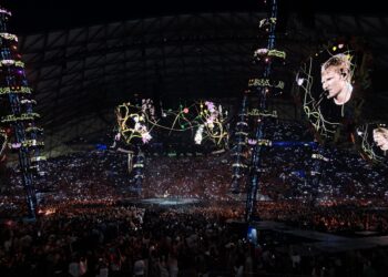Ed Sheeran à l'Orange Vélodrome (Crédit Gomet')