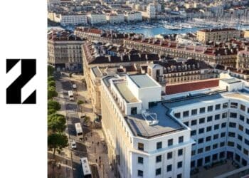 L'immeuble Grand Central, qui héberge l'école 42 à Marseille