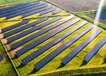 Centrale solaire sur laquelle pourrait opérer Helioneo