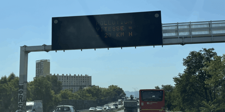 pollution ozone canicule ZFE