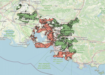 carte massifs forestiers