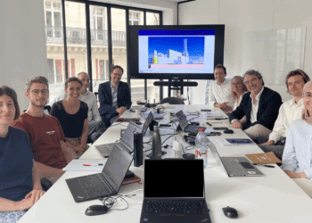 Les équipes de GravitHy et Rougerie+Tangram (crédit GravitHy)