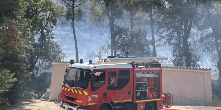 incendie Les Pennes Marselle