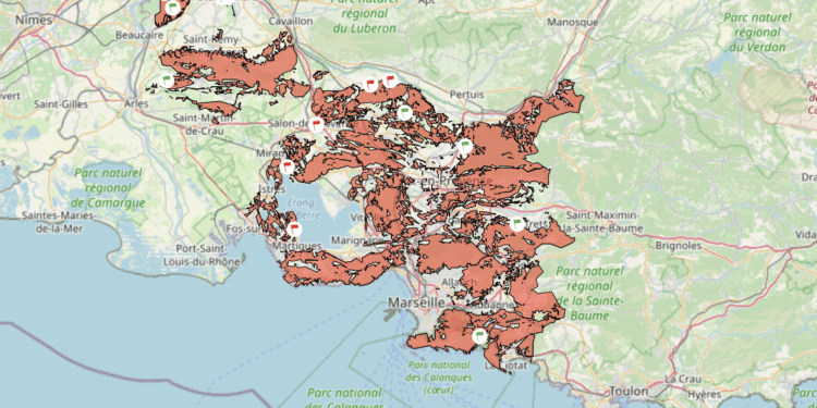 massifs forestiers Bouches-du-Rhône