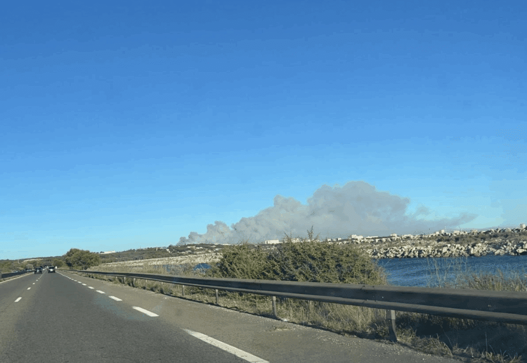 incendie Martigues