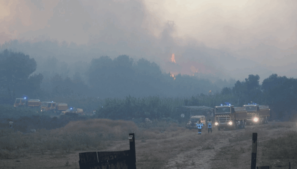 incendie Martigues