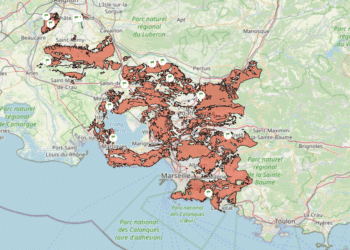 risques incendies fire riss carte massif forestier 28 juillet