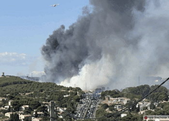 Incendie les Pennes Septèmes