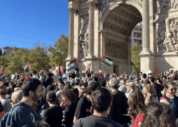 Manifestation pour un cessez-le-feu à Gaza le 28 octobre 2023 Crédit @Hendrik Davi