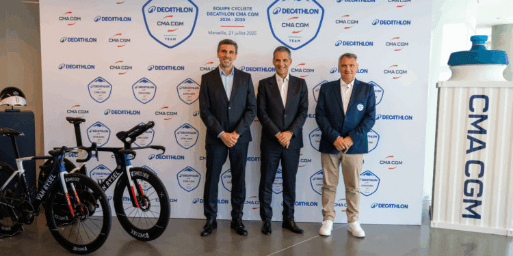 CMA CGM s'allie à Decathlon pour sponsoriser une équipe cycliste