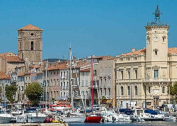Le centre-ville de La Ciotat où le permis de louer a été instauré (Crédit Gomet')