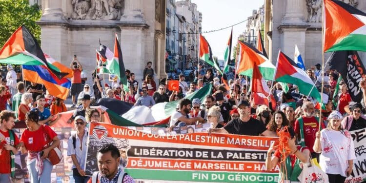 Rassemblement pour la Palestine le 30 juillet par l’UPM