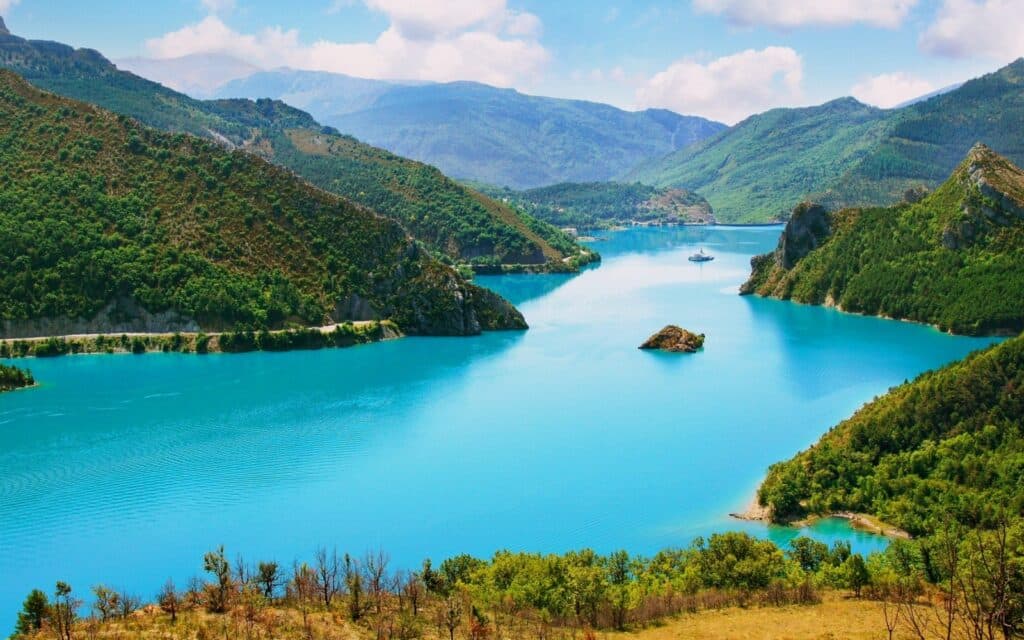 Lac Castillon : Gorges du Verdon
