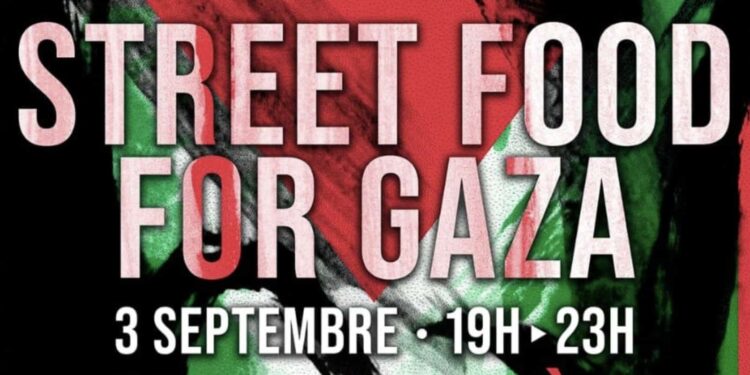 Dîner caricatif pour Gaza au Kouss Kouss Festival