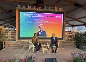 Jean-Noel Barrot en visite au Delta