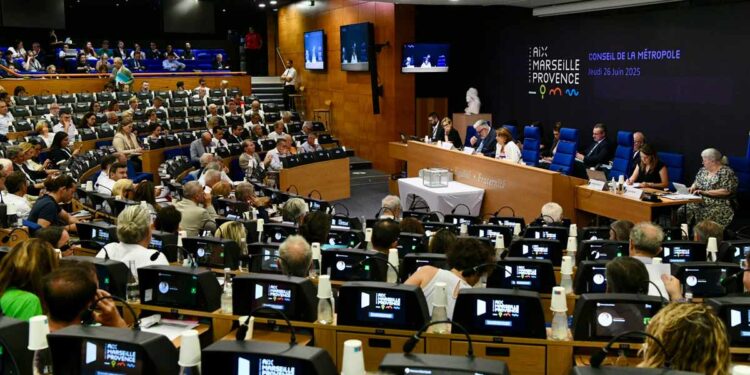 Conseil métropolitain - Métropole Aix-Marseille - Martine Vassal