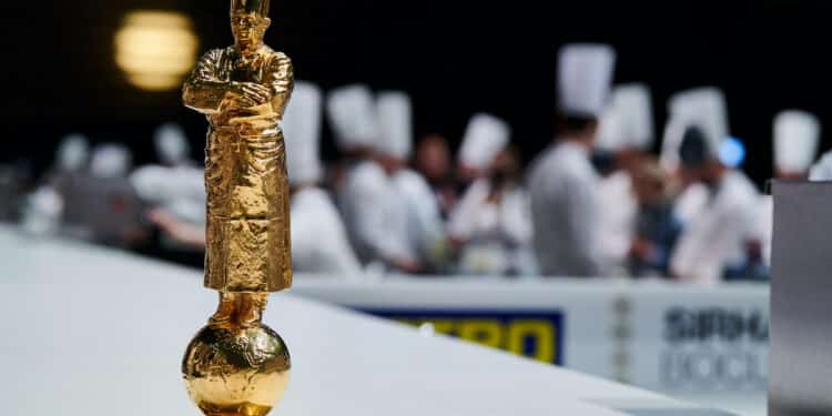Gastronomie Bocuse d'or Statuette du Bocuse d'or