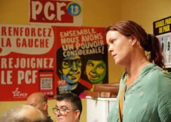 Amélie Barbey, secrétaire générale du collectif citoyen Gardanne-Biver (CCGB)