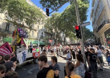 Bloquons tout : manifestation du 10 septembre à Marseille (Crédit Gomet')