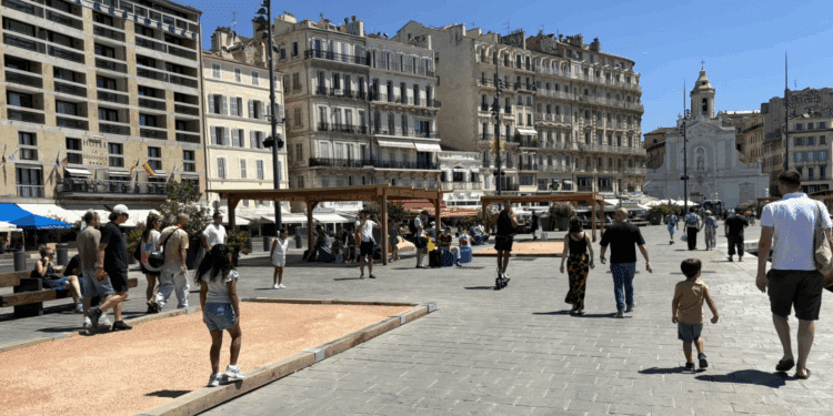 Le quai du port à Marseille en juillet 2025 (Crédit Gomet')