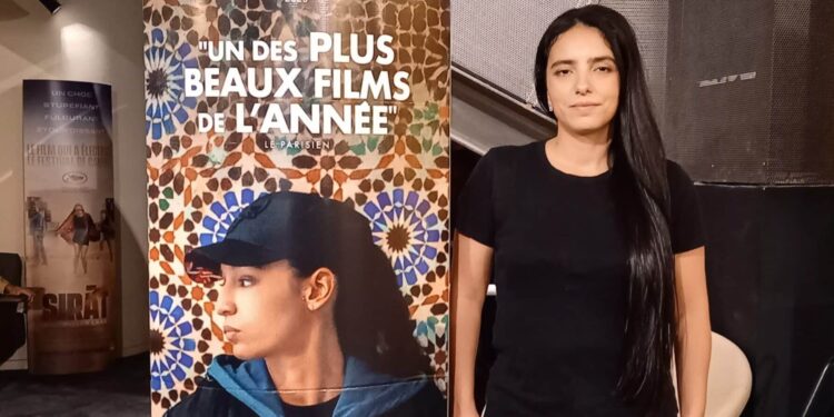 Hafsia Herzi au cinéma Les Variétés (Crédit Gomet'/AB)