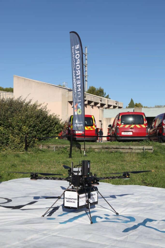 livraison médicale par drone 
