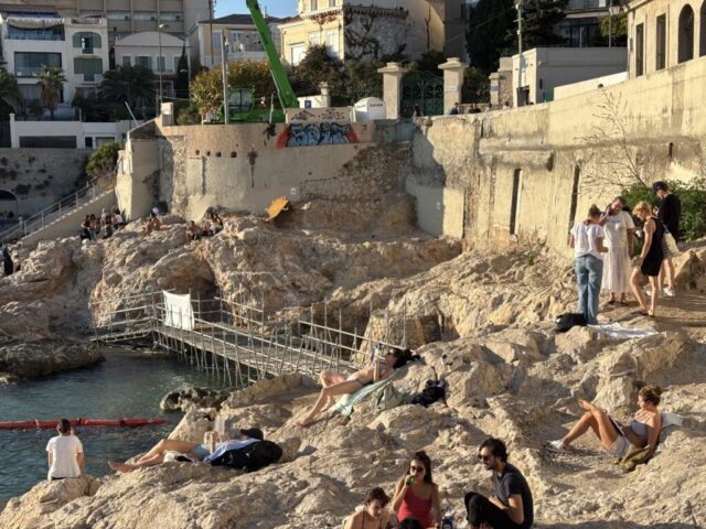 Anse de Maldormé à Marseille le 18 octobre 2025 (Crédit : Gomet')