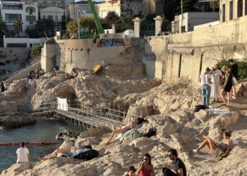 Anse de Maldormé à Marseille le 18 octobre 2025 (Crédit : Gomet')