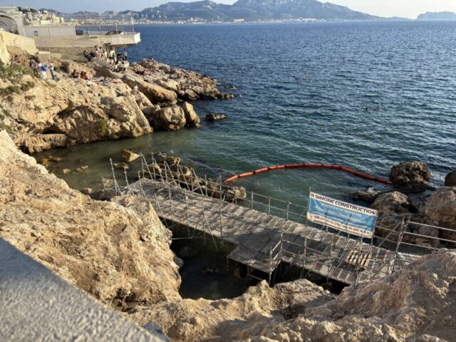 Anse de Maldormé à Marseille le 18 octobre 2025 (Crédit : Gomet')