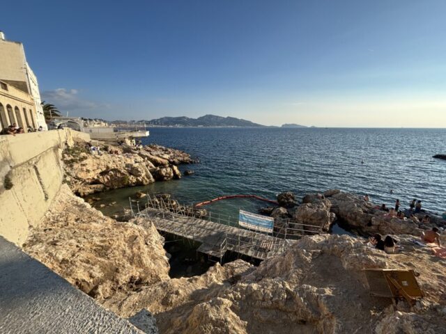Anse de Maldormé à Marseille le 18 octobre 2025 (Crédit : Gomet')