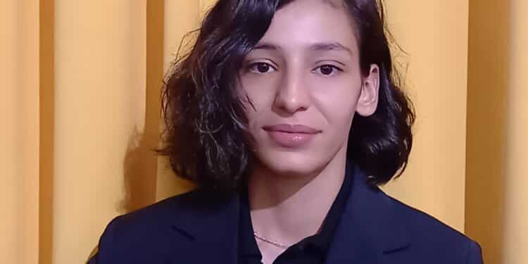 La comédienne Nadia Melliti (crédit photo Adrienne Bagdadlian)