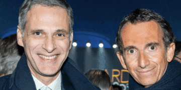 CMA CGM Carrefour Rodolphe Saadé et Alexandre Bompard