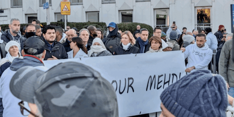 Marche blanche Medhi Kessaci