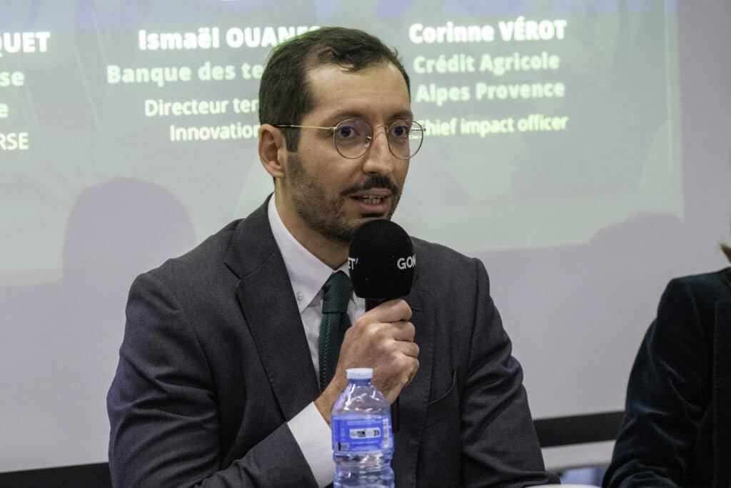 Ismaël Ouanes, directeur territorial innovation, incubation, ESS à la Banque des Territoires (Crédit JYD)