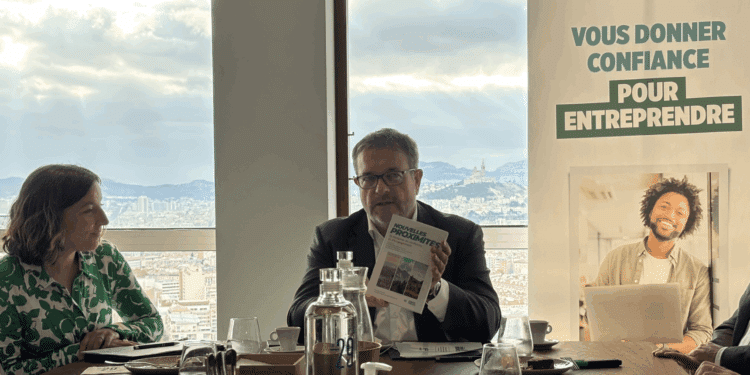 Laurent Fromageau, le directeur du Crédit Agricole Alpes Provence