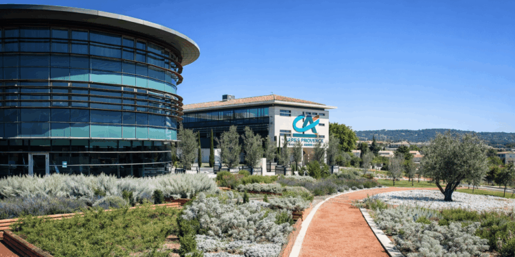 Le siège du Crédit Agricole Alpes Provence (Crédit DR)