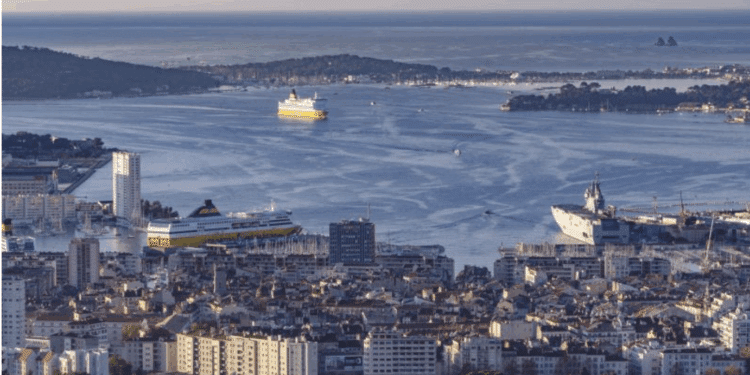 La rade du port de Toulon (Crédit Métropole Toulon)