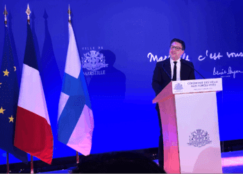 Benoît Payan, le maire de Marseille, mercredi 7 janvier 2025 au Pharo (Crédit Gomet')