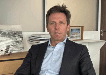 Julien Coffinier, président de l'Aéroport Marseille Provence (Crédit Gomet')