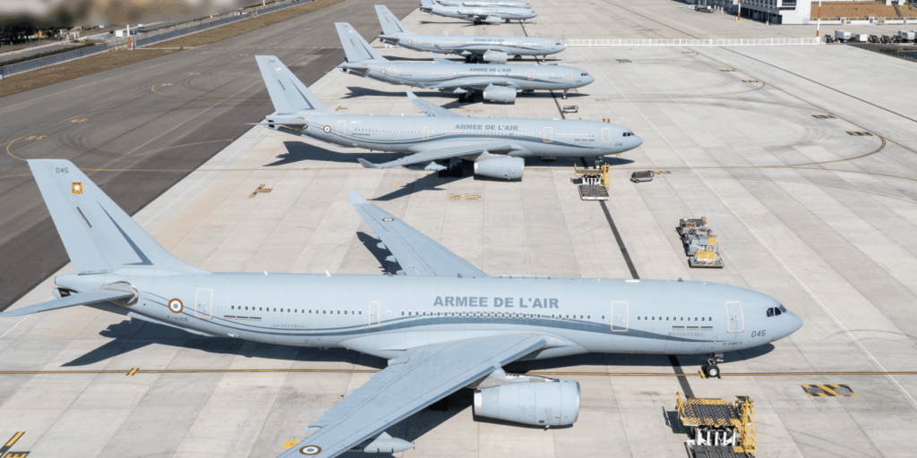 Avions MRTT sur la base aérienne d'Istres (Les Armées)