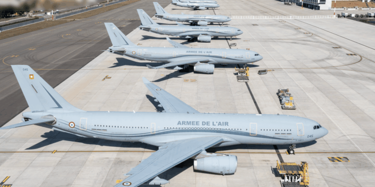 Avions MRTT sur la base aérienne d'Istres (Les Armées)