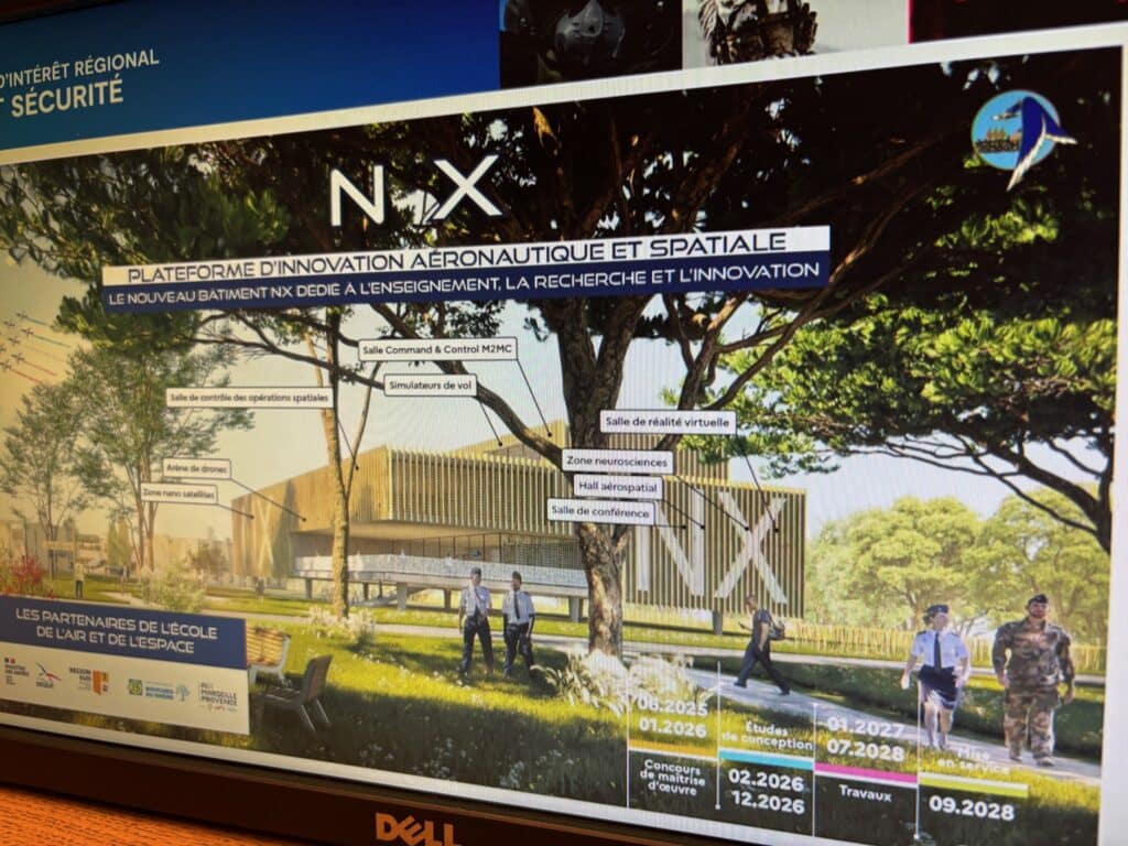 Le projet NX sur la base aérienne de Salon de Provence