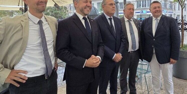 RN - Olivier Rioult, Franck Allisio, Patrick Pappalardo, Olivier Fayssat et Jean-Baptiste Rivoallan, le 1er septembre à Marseille