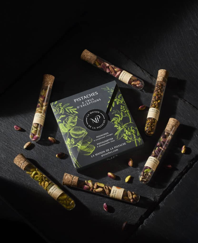 Les six grands crus de pistaches par La Maison de la pistache