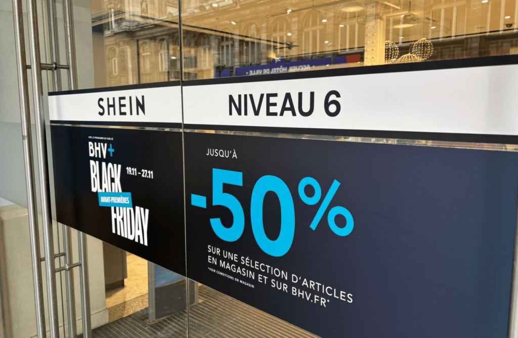Shein à Paris