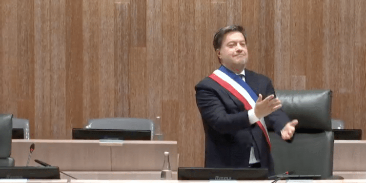Benoît Payan réélu maire de Marseille par le conseil municipal samedi 28 mars 2026 (Crédit capture : Ville de Marseille).