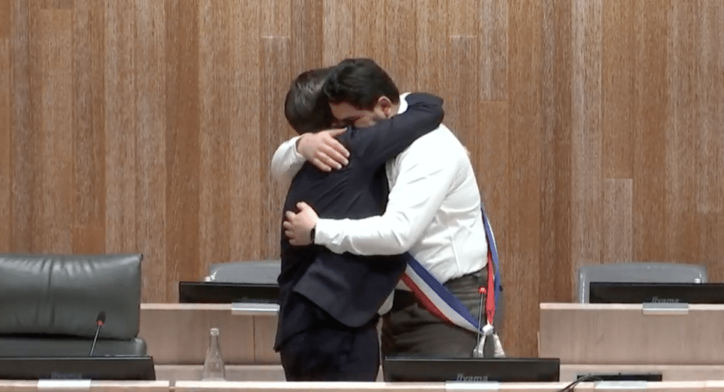Benoît Payan et Amine Kessaci