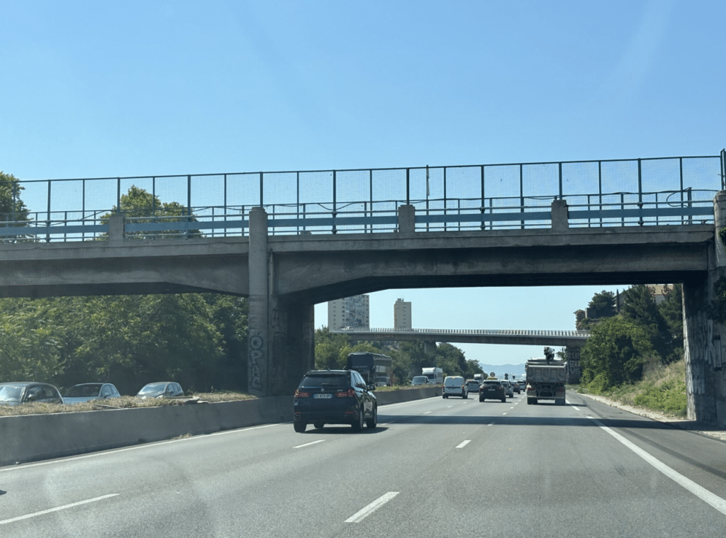 A7 en direction de Marseille